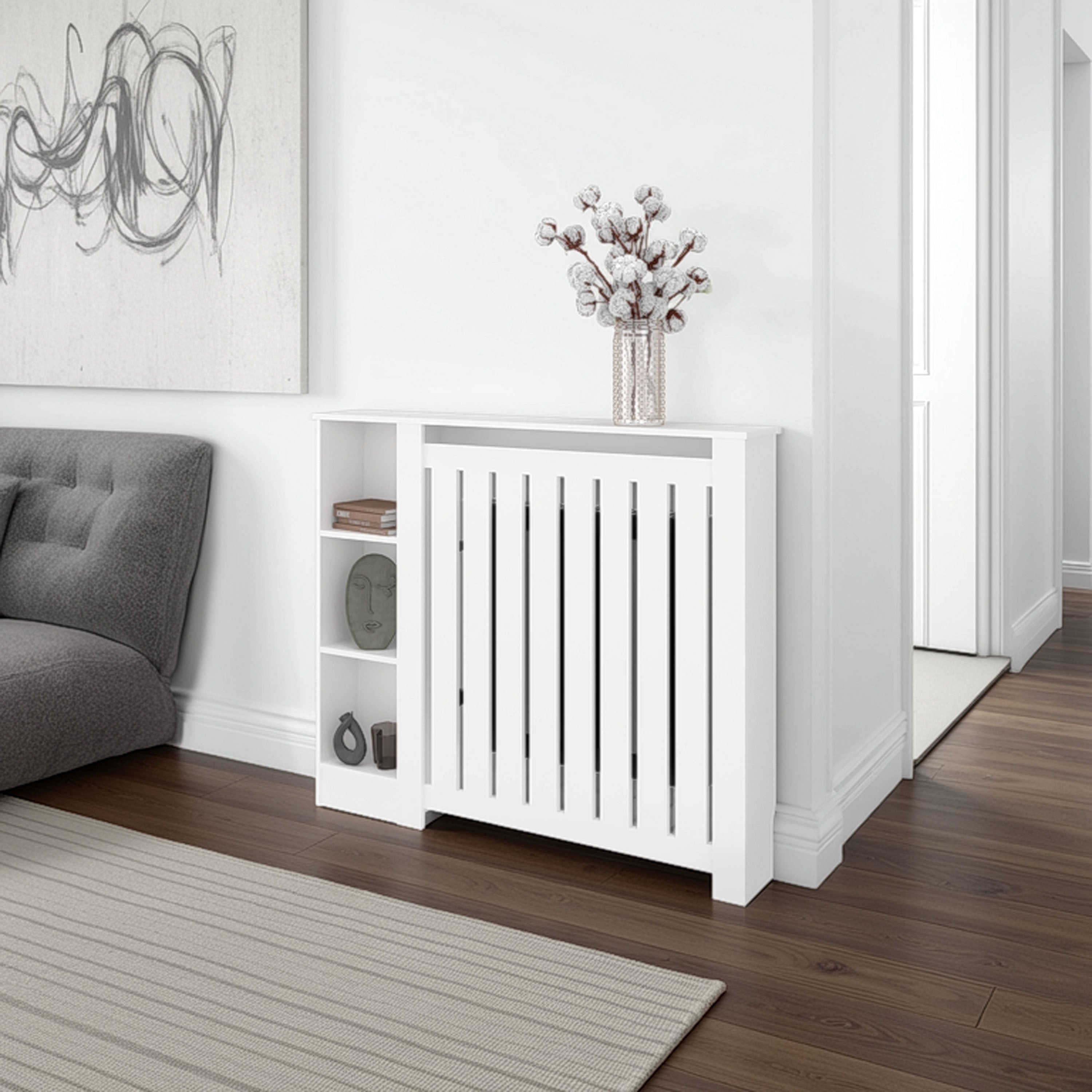 Risk Radiator Cover With Storage Space Saving Design White FM FURNITURE risk-radiator-cover-with-storage-space-saving-design-white-fm-furniture