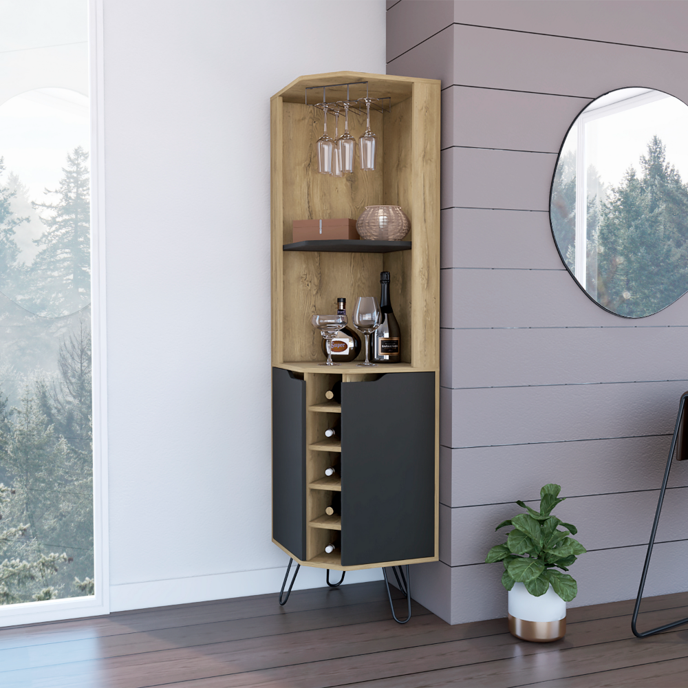 Corner bar cabinet new arrivals black