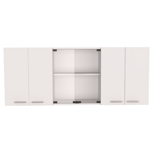 Yuma 59" Wall Cabinet with two Close Cabinets