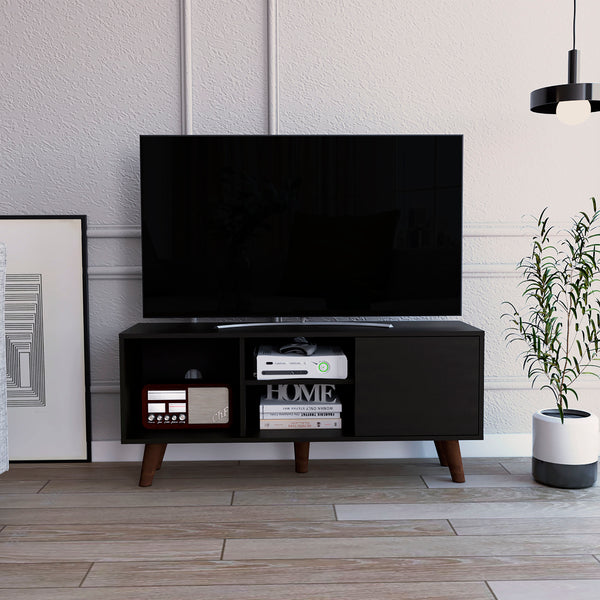 Edimburg Tv Stand For TV´s up 50", One Cabinet, Three Open Shelves