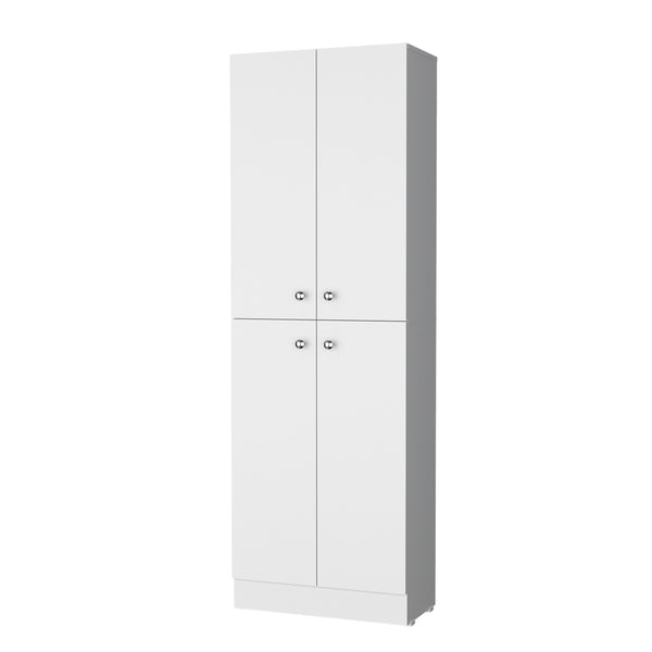 Cameron Pantry Cabinet with 4 doors and 5 hidden shelves