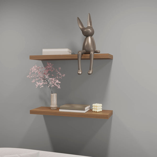 Iva Floating shelf in melamine x2