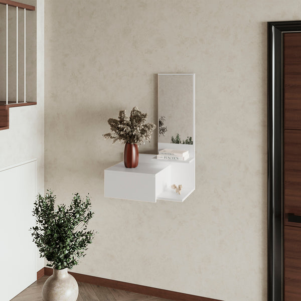 Elgin Floating Vanity with Included Mirror