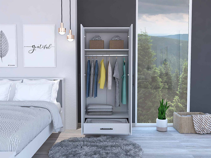 FM White Rio Armoire 