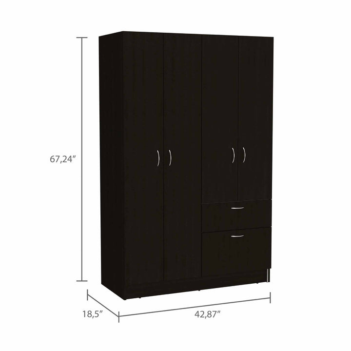 Habana Armoire FM Black 