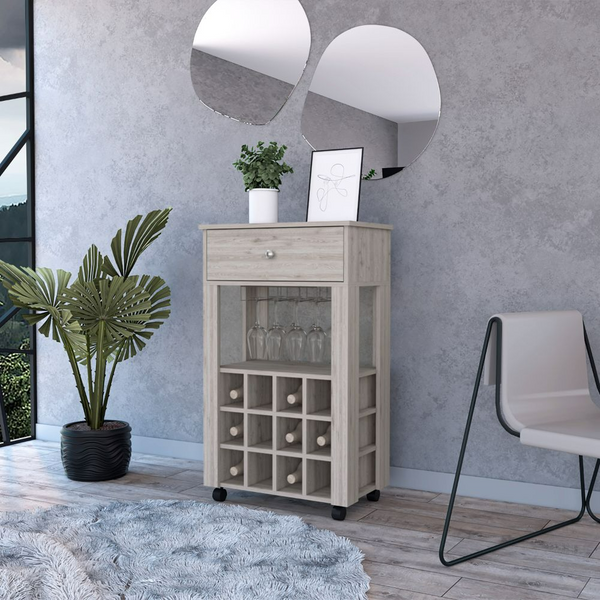 Hamburg Coffee Table, One Open Shelf, One Drawer