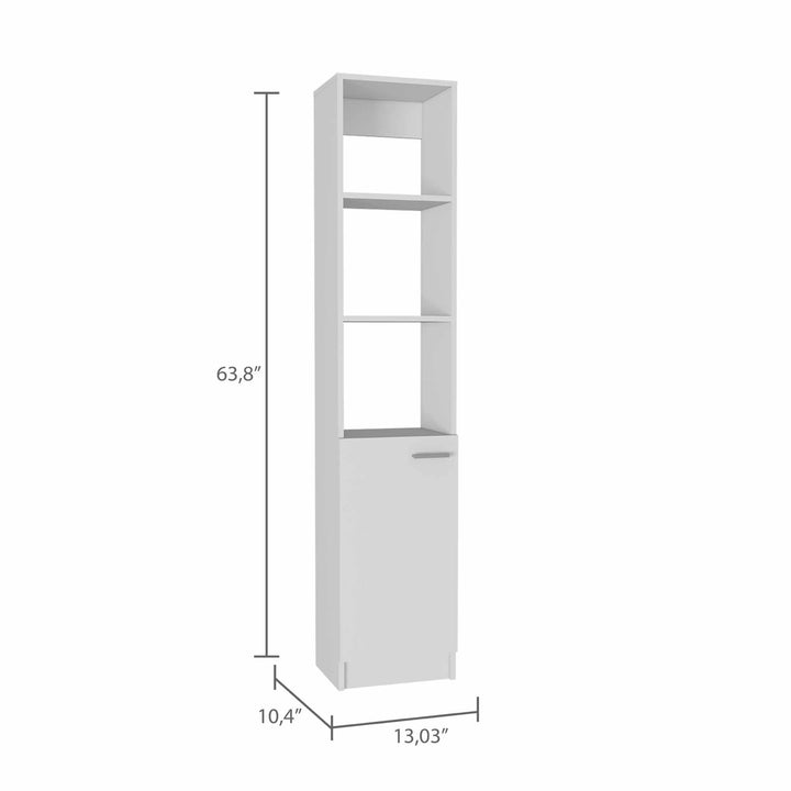 FM White Kansas Linen Cabinet 