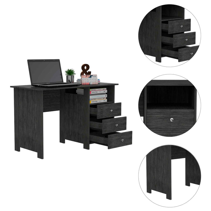 Gray Oak Computer Desk FM 