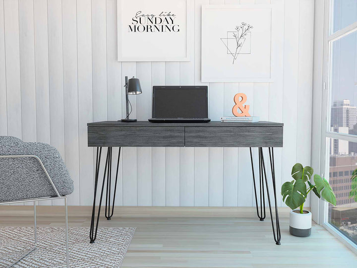 Gray Oak Oakland Desk FM