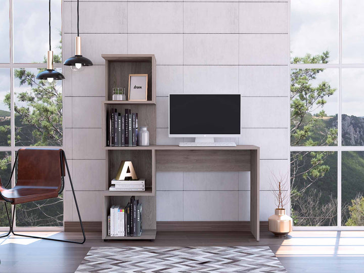 Light Gray Lincoln Desk FM