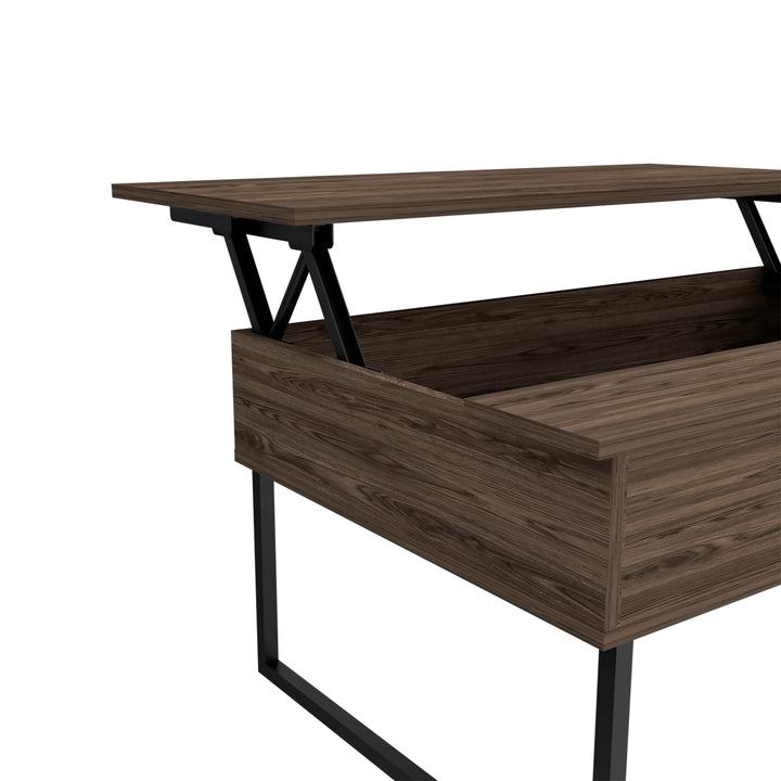 FM Lift Top Coffee Table Dark Walnut