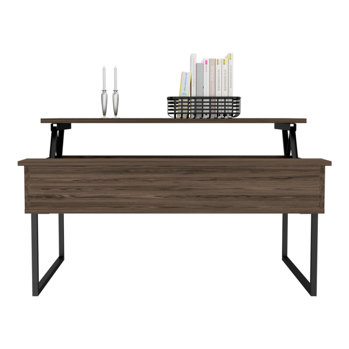 FM Lift Top Coffee Table Dark Walnut 